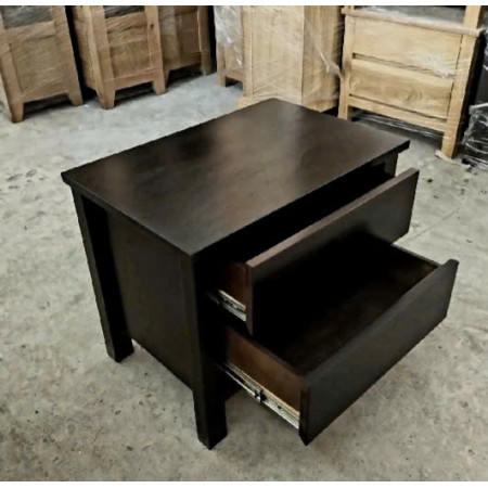 Oak 09 : Tủ 2 Ngăn Kéo Gỗ Sồi ( Màu Nâu )